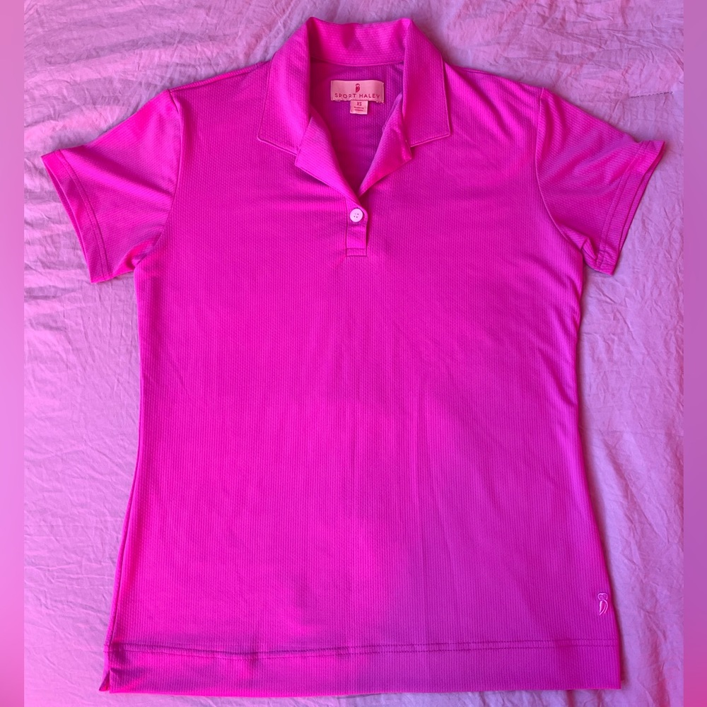 Sport Haley Polo Shirt Purple Tennis Golf